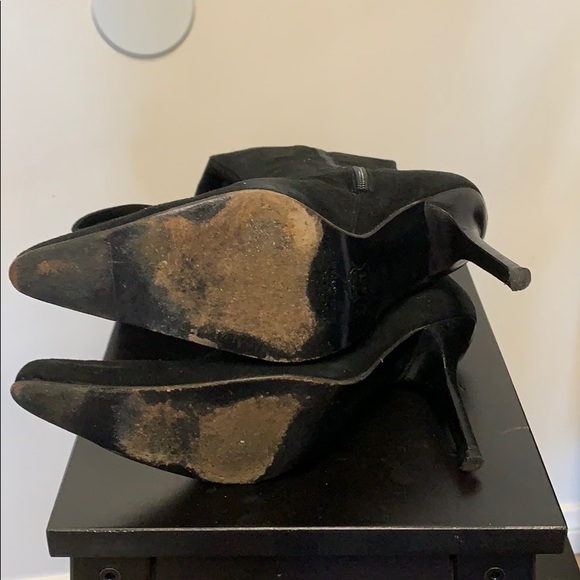 Bebe over the knee boots size 7 black suede - Picture 6 of 7